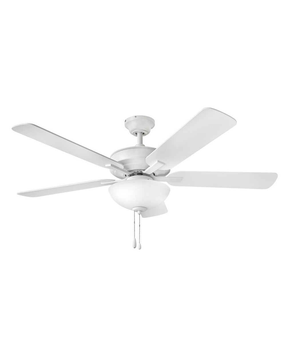 Hinkley Canada - 52"Ceiling Fan - Metro Illuminated - Chalk White- Union Lighting Luminaires Decor