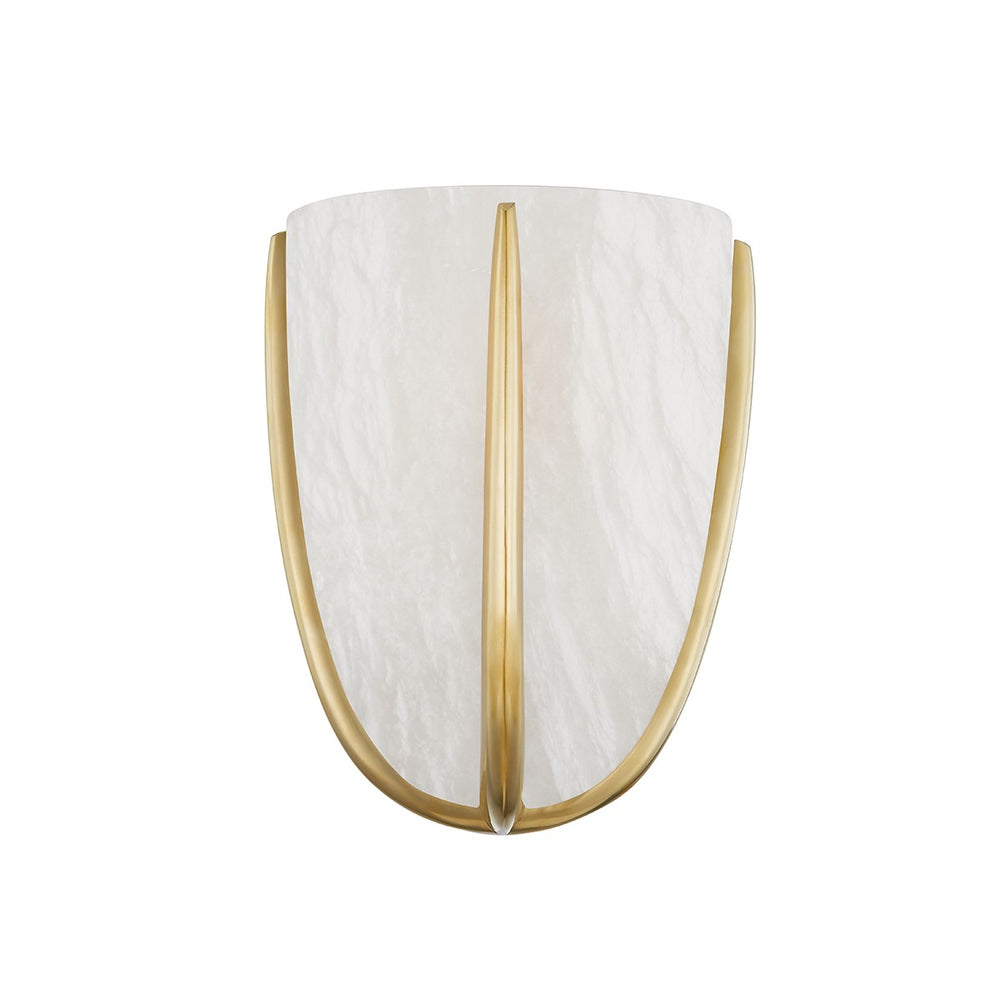Hudson Valley Canada - One Light Wall Sconce - Wheatley - Aged Brass- Union Lighting Luminaires Decor