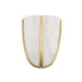 Hudson Valley Canada - One Light Wall Sconce - Wheatley - Aged Brass- Union Lighting Luminaires Decor