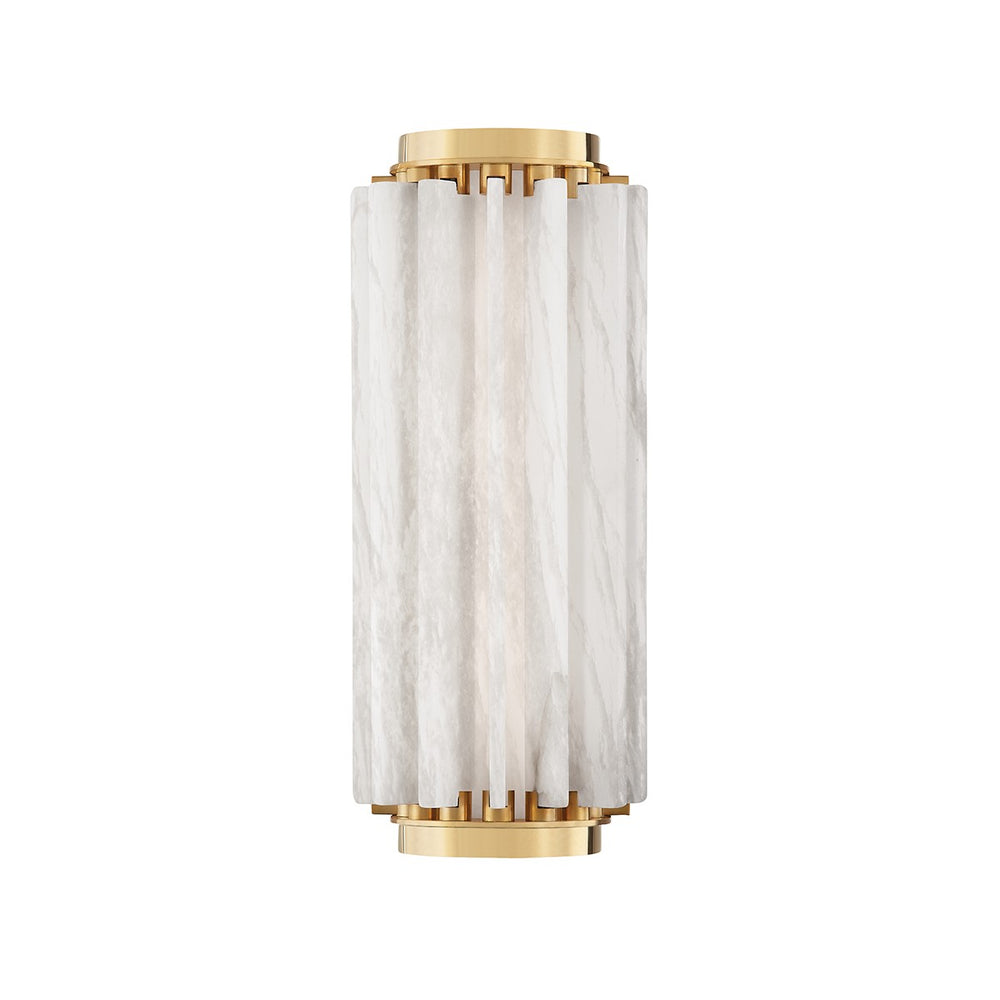 Hudson Valley Canada - LED Wall Sconce - Hillside - Aged Brass- Union Lighting Luminaires Decor