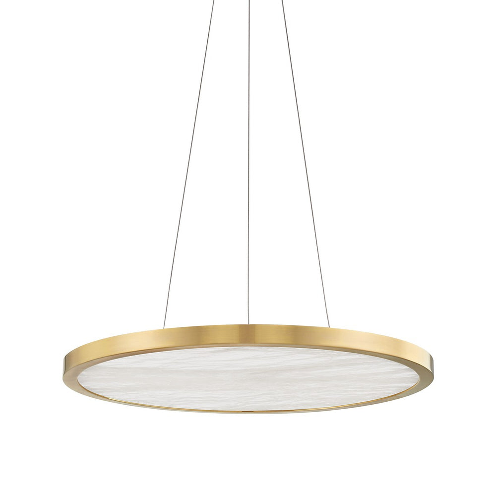 Hudson Valley Canada - LED Chandelier - Eastport - Aged Brass- Union Lighting Luminaires Decor