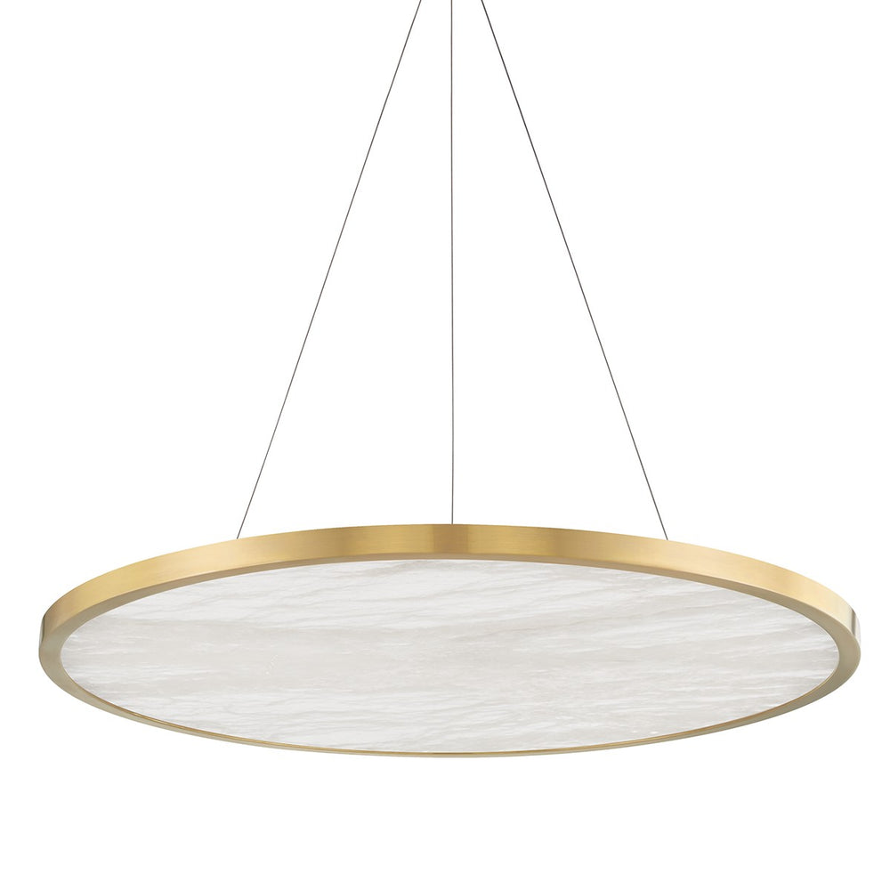 Hudson Valley Canada - LED Chandelier - Eastport - Aged Brass- Union Lighting Luminaires Decor