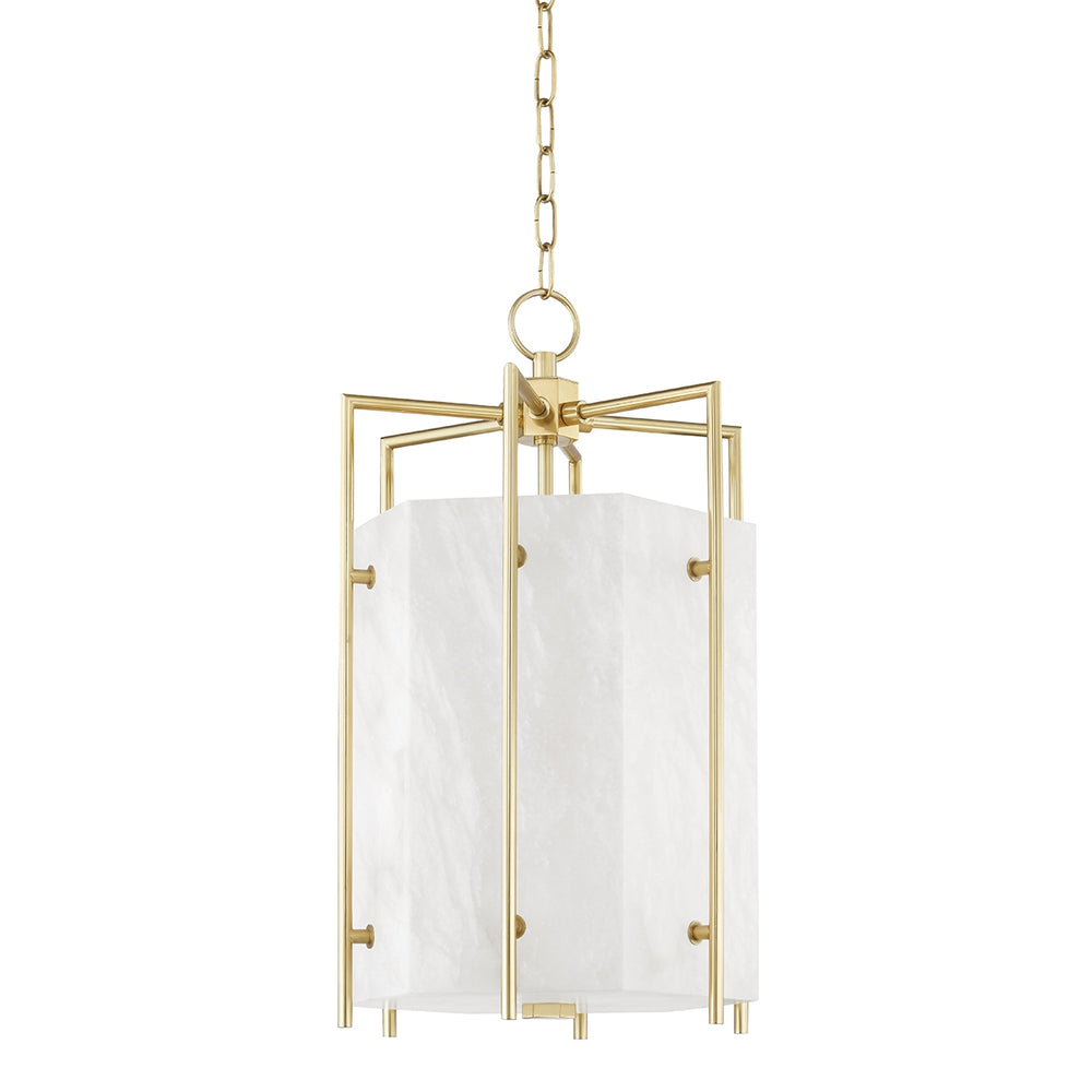 Hudson Valley Canada - LED Lantern - Flatbush - Aged Brass- Union Lighting Luminaires Decor