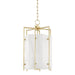 Hudson Valley Canada - LED Lantern - Flatbush - Aged Brass- Union Lighting Luminaires Decor