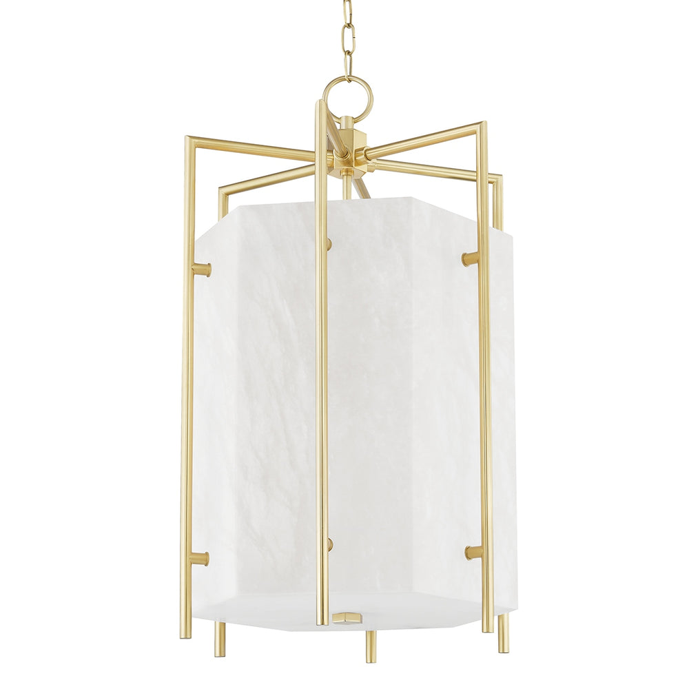 Hudson Valley Canada - LED Lantern - Flatbush - Aged Brass- Union Lighting Luminaires Decor