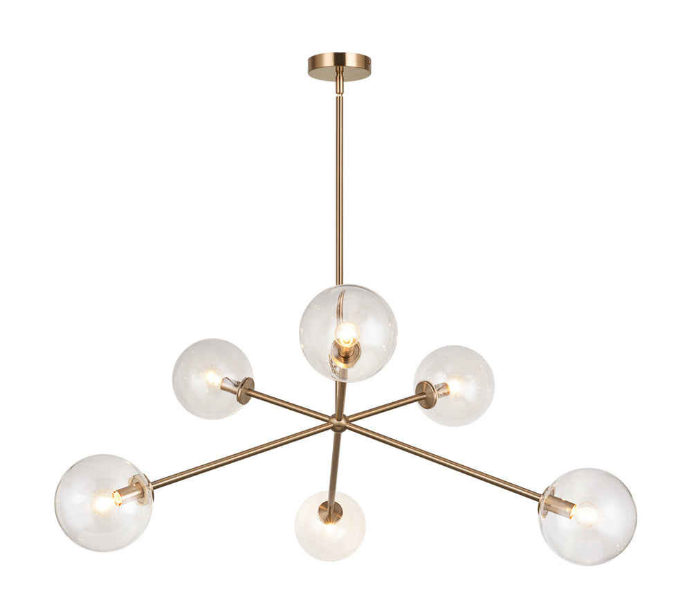 Matteo Canada - Six Light Chandelier - Novo- Union Lighting Luminaires Decor