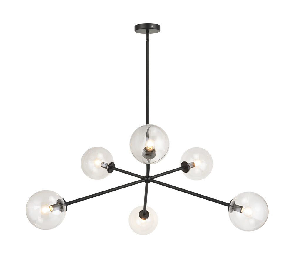 Matteo Canada - Six Light Chandelier - Novo- Union Lighting Luminaires Decor