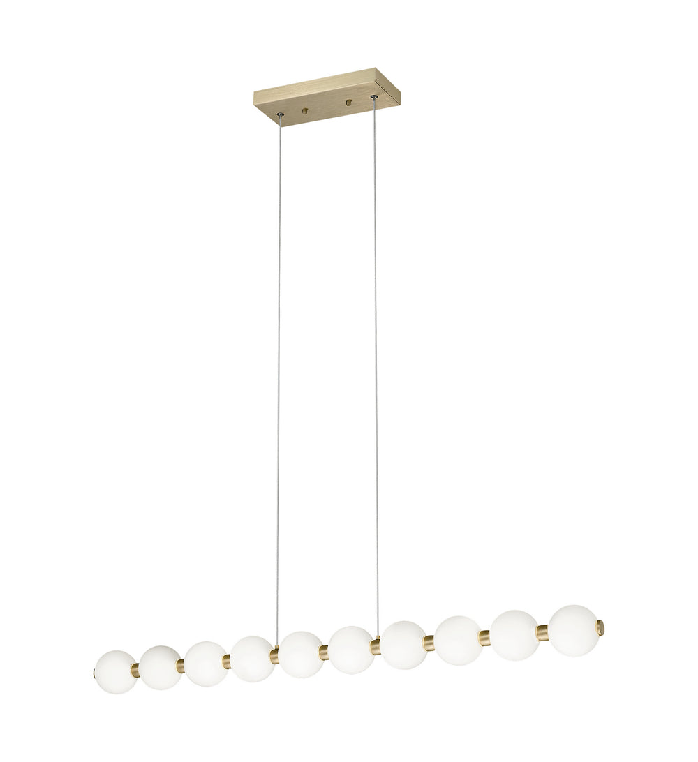 Matteo Canada - One Light Chandelier - Oni - Oxidized Gold- Union Lighting Luminaires Decor