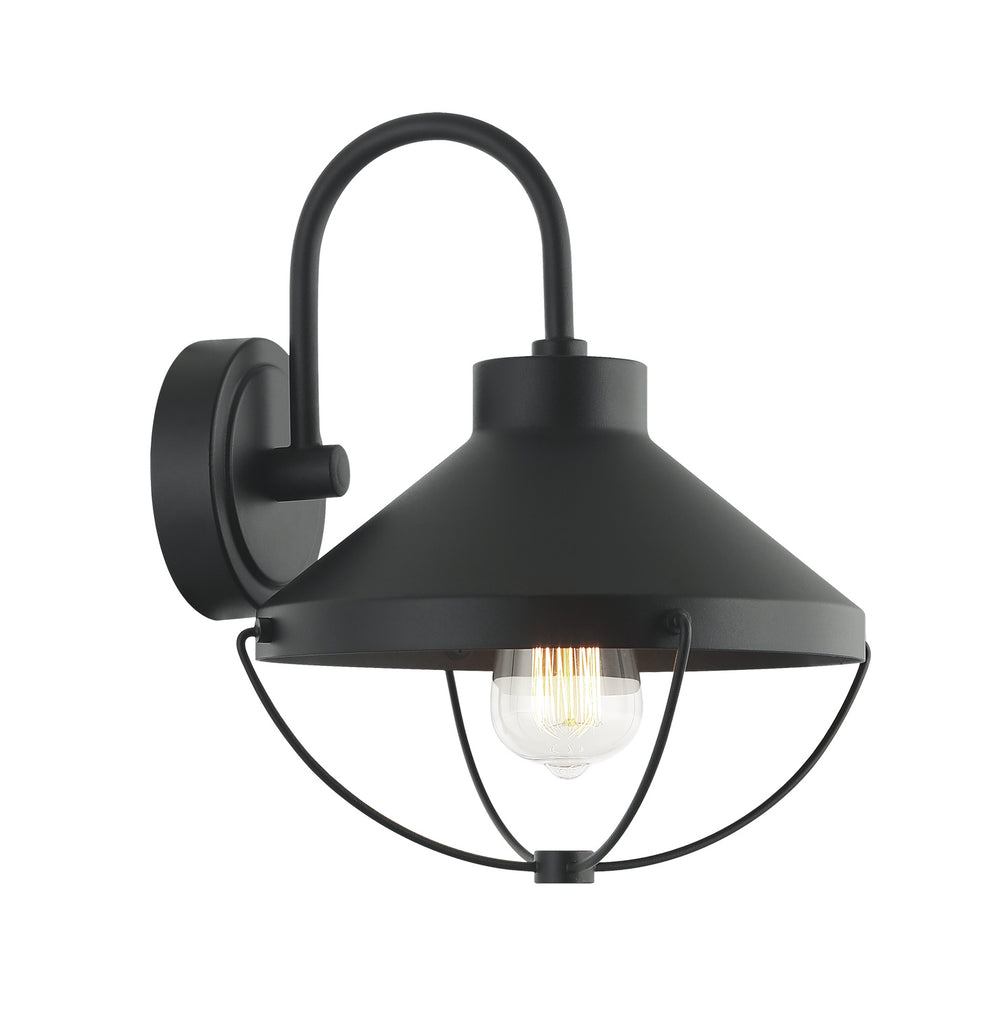 Matteo Canada - One Light Wall Sconce - Fable - Matte Black- Union Lighting Luminaires Decor