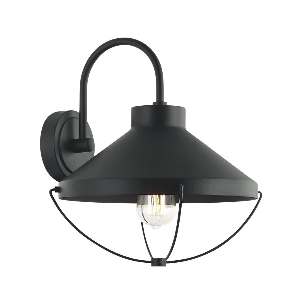 Matteo Canada - One Light Wall Sconce - Fable - Matte Black- Union Lighting Luminaires Decor