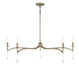 Savoy House - Five Light Chandelier - Laramie - Chelsea Gold- Union Lighting Luminaires Decor