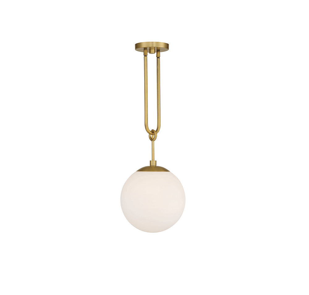 Savoy House - One Light Pendant - Becker - Warm Brass- Union Lighting Luminaires Decor