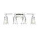 Savoy House - Four Light Bath Bar - Albany - Polished Chrome- Union Lighting Luminaires Decor