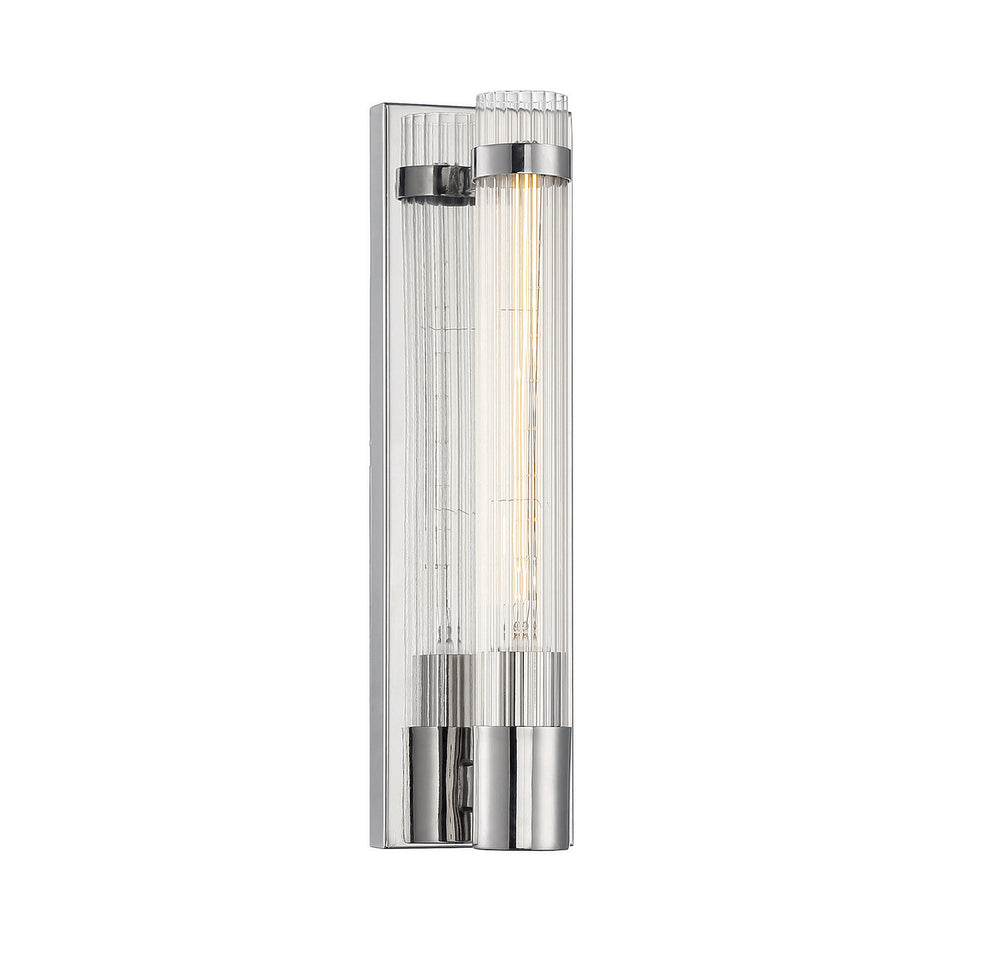 Savoy House Canada - One Light Wall Sconce - Willmar - Polished Nickel- Union Lighting Luminaires Decor