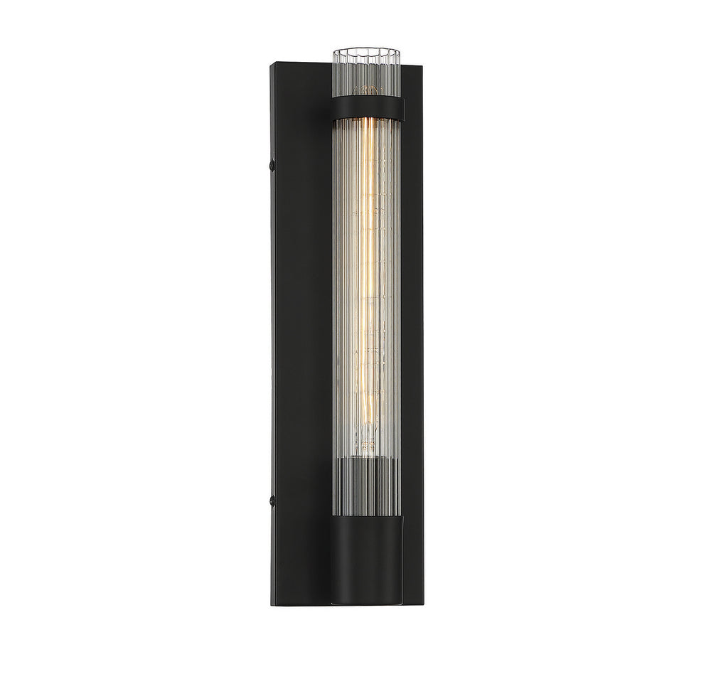 Savoy House Canada - One Light Wall Sconce - Willmar - Matte Black- Union Lighting Luminaires Decor