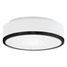 Kuzco Canada - Two Light Flush Mount - Charlie - Black- Union Lighting Luminaires Decor