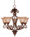 Maxim - Five Light Chandelier - Symphony - Oil Rubbed Bronze- Union Lighting Luminaires Decor