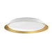 Kuzco Canada - LED Flush Mount - Jasper - White/Gold- Union Lighting Luminaires Decor