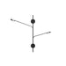 Kuzco Canada - LED Wall Sconce - Rotaire - Black- Union Lighting Luminaires Decor
