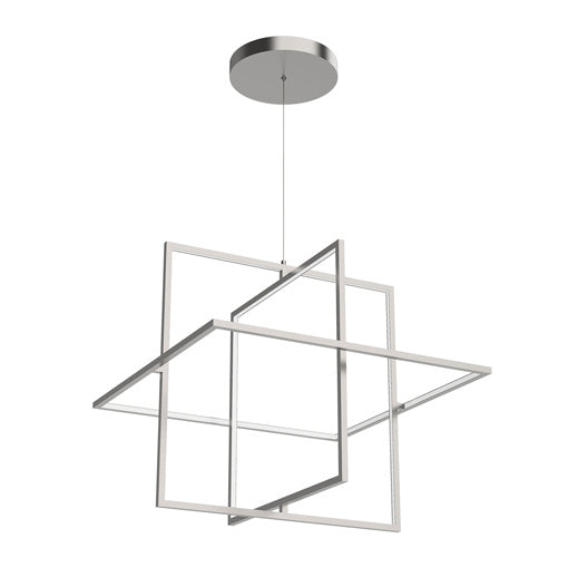 Kuzco Canada - LED Pendant - Mondrian - Brushed Nickel- Union Lighting Luminaires Decor