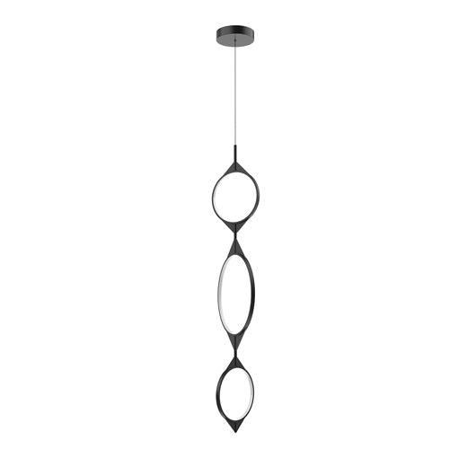 Kuzco Canada - LED Pendant - Serif - Black- Union Lighting Luminaires Decor