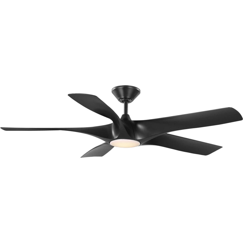 Progress Canada - 60" Ceiling Fan - Vernal - Matte Black- Union Lighting Luminaires Decor