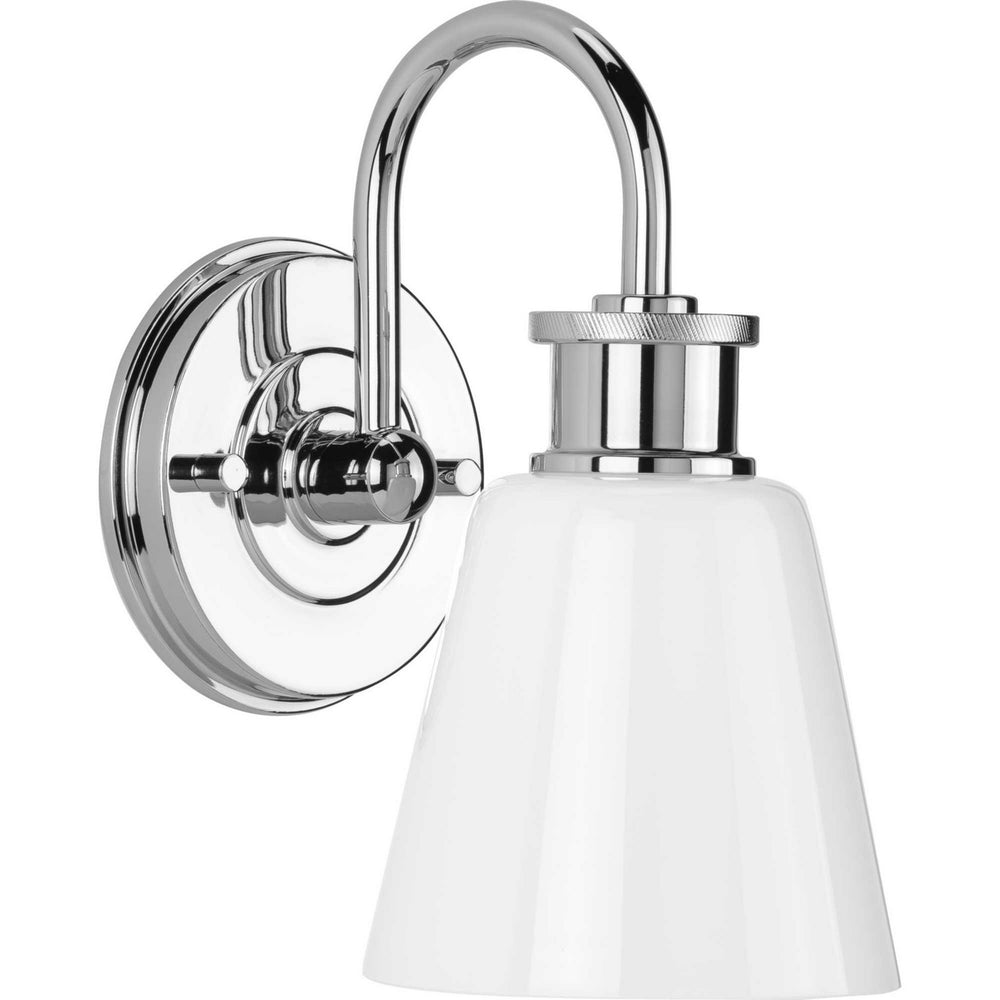 Progress Canada - One Light Bath Bracket - Ashford - Polished Chrome- Union Lighting Luminaires Decor