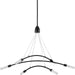 Progress Canada - LED Chandelier - Kylo LED - Matte Black- Union Lighting Luminaires Decor