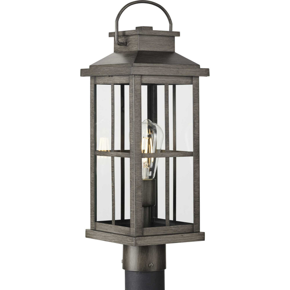 Progress Canada - One Light Post Lantern - Williamston - Antique Pewter- Union Lighting Luminaires Decor