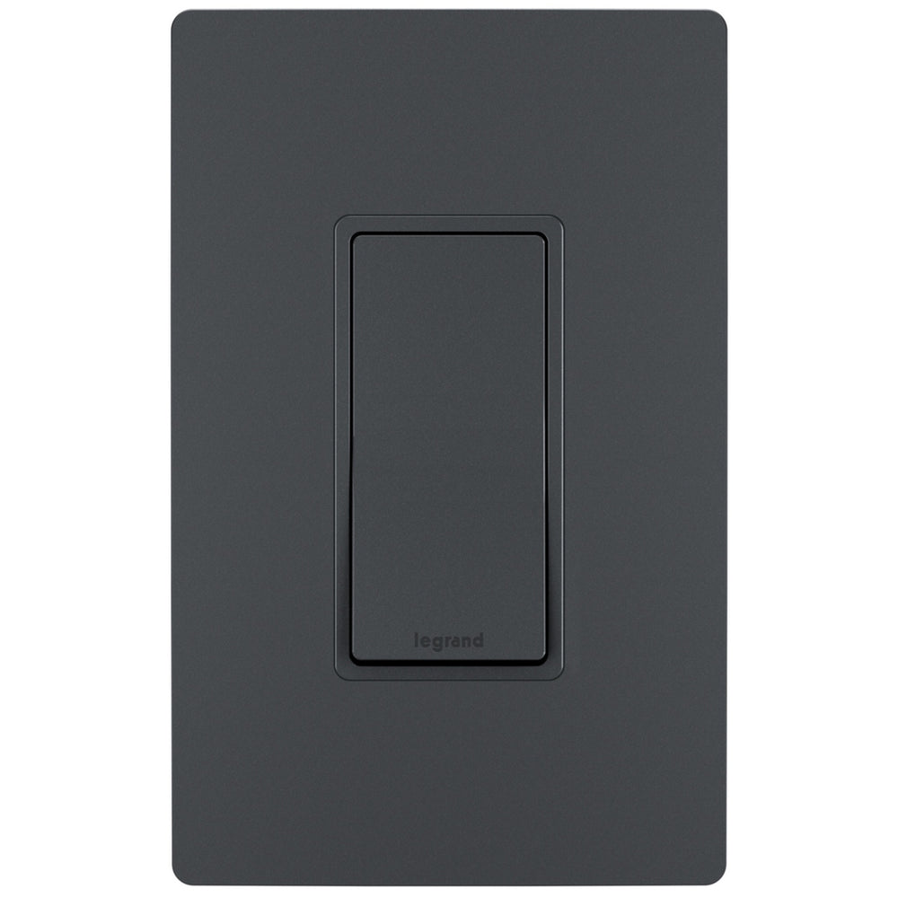 Legrand Canada - 15A Single-Pole Switch - Graphite- Union Lighting Luminaires Decor