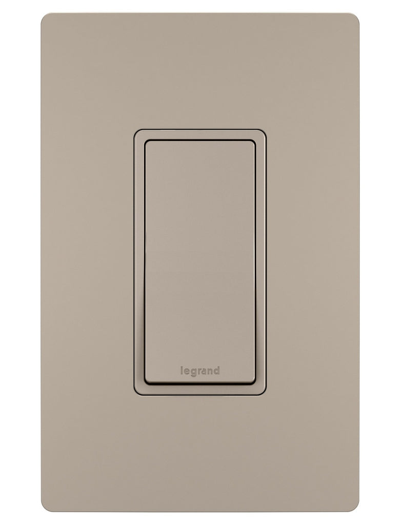 Legrand Canada - 15A Single-Pole Switch - Nickel- Union Lighting Luminaires Decor