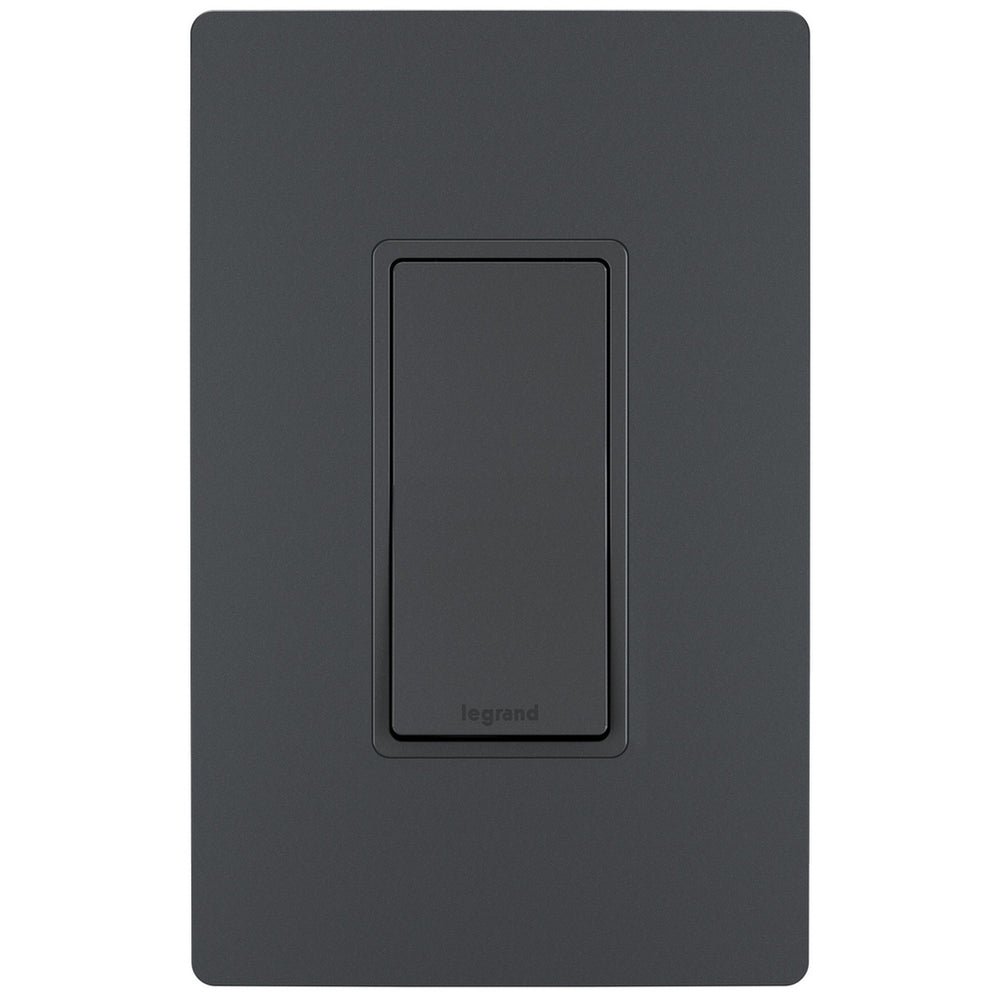 Legrand Canada - 15A 3-Way Switch - Graphite- Union Lighting Luminaires Decor