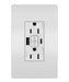 Legrand Canada - Tamper-Resistant 15A Duplex Self-Test GFCI Receptacles with SafeLock Protection, USB Type A/C White - White- Union Lighting Luminaires Decor