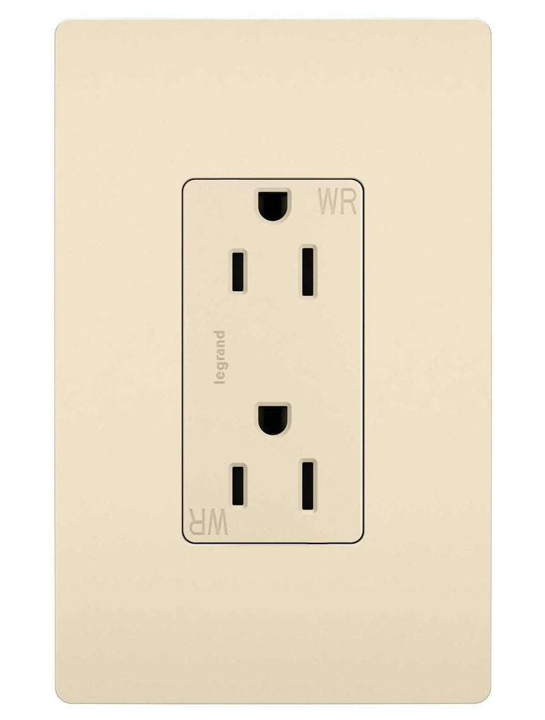 Legrand Canada - Outdoor Outlet - Light Almond- Union Lighting Luminaires Decor