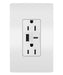 Legrand Canada - 15A Tamper-Resistant USB Type A/C Outlet - White- Union Lighting Luminaires Decor