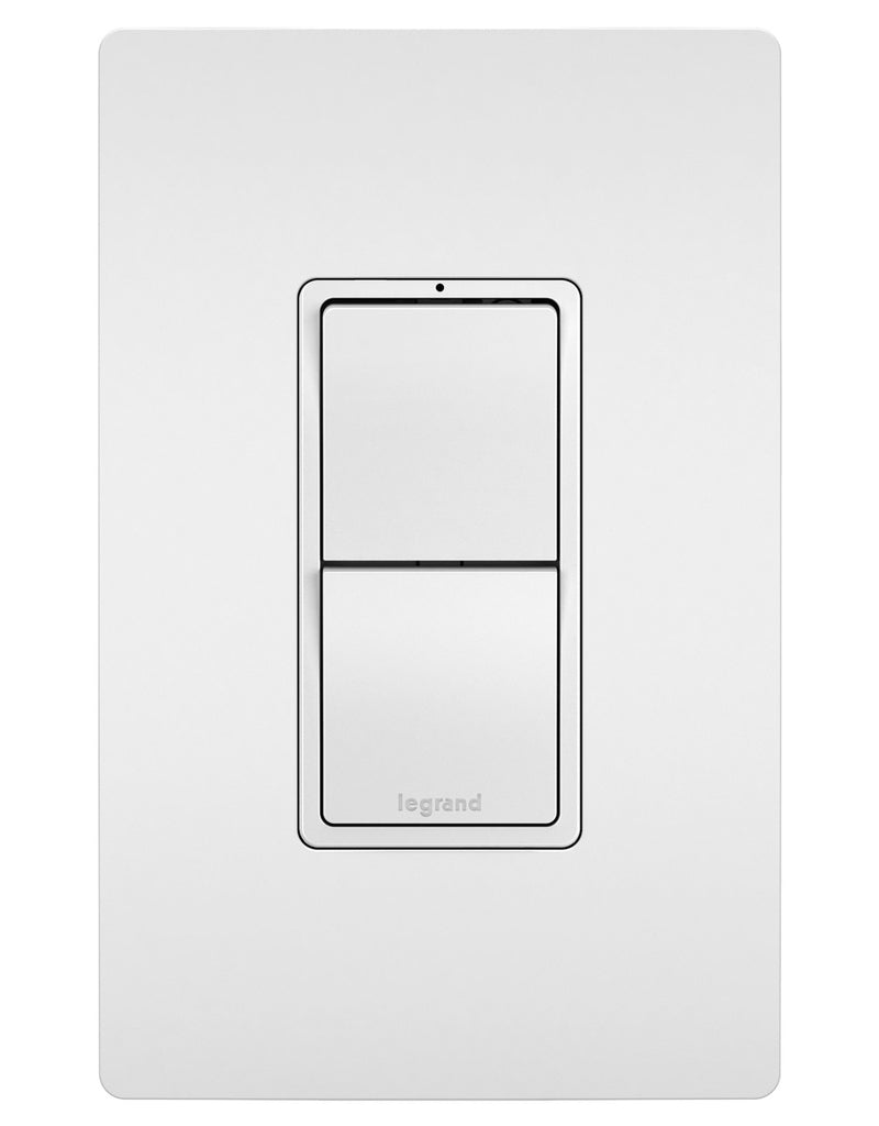 Legrand Canada - Two Single Pole/3-Way Switches - White- Union Lighting Luminaires Decor