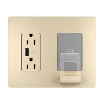 Legrand Canada - Wireless Charger - Ivory- Union Lighting Luminaires Decor