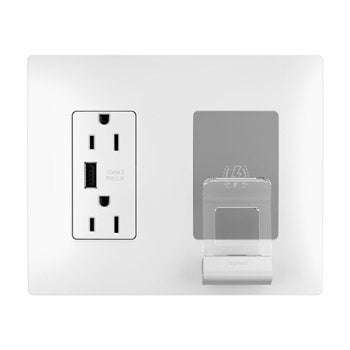Legrand Canada - Wireless Charger - White- Union Lighting Luminaires Decor