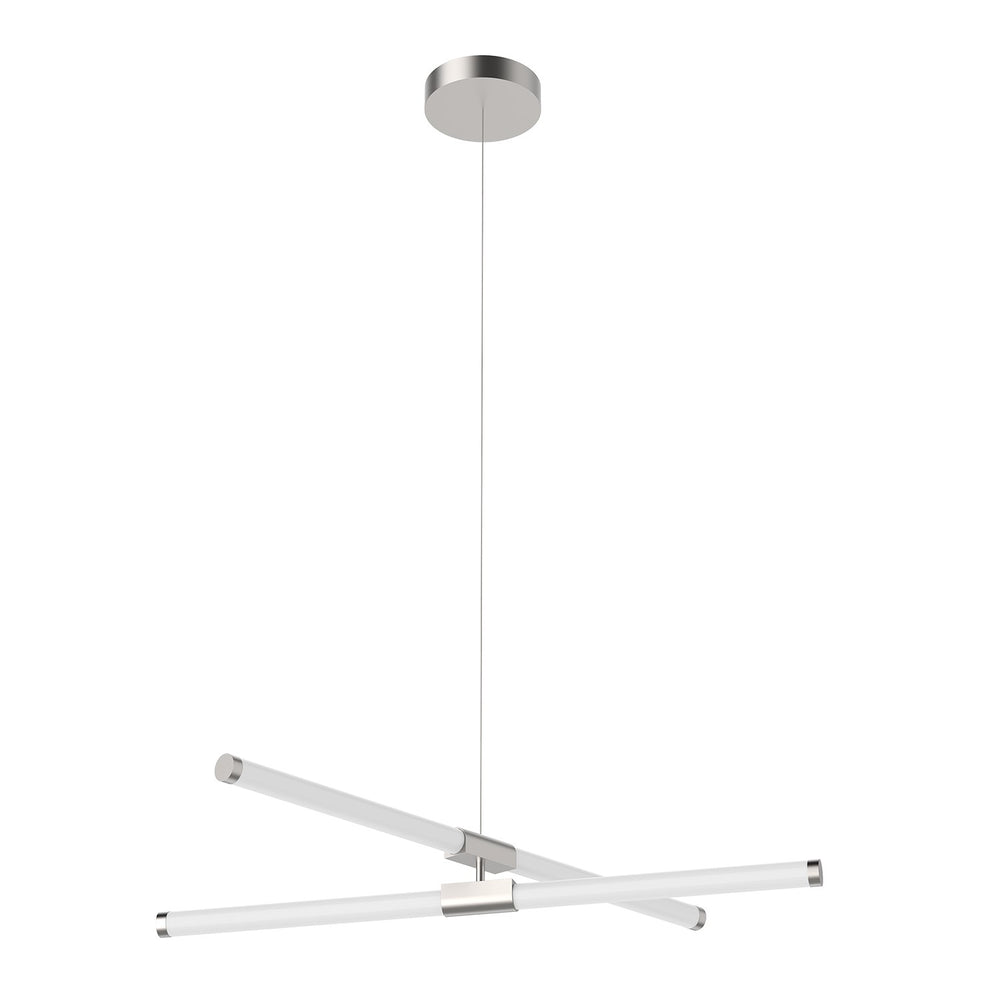 Kuzco Canada - LED Chandelier - Akari - Brushed Nickel- Union Lighting Luminaires Decor