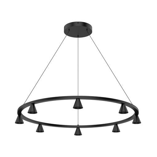 Kuzco Canada - LED Chandelier - Dune - Black- Union Lighting Luminaires Decor