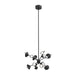 Kuzco Canada - LED Chandelier - Geode - Black- Union Lighting Luminaires Decor