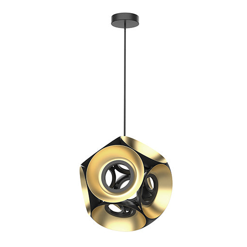 Kuzco Canada - LED Chandelier - Magellan - Black/Gold- Union Lighting Luminaires Decor