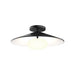 Kuzco Canada - LED Flush Mount - Cruz - Metal - Black/White- Union Lighting Luminaires Decor