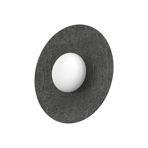 Kuzco Canada - LED Flush Mount - Cruz - Felt - Gray- Union Lighting Luminaires Decor