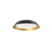 Kuzco Canada - LED Flush Mount - Jasper - Black/Gold- Union Lighting Luminaires Decor