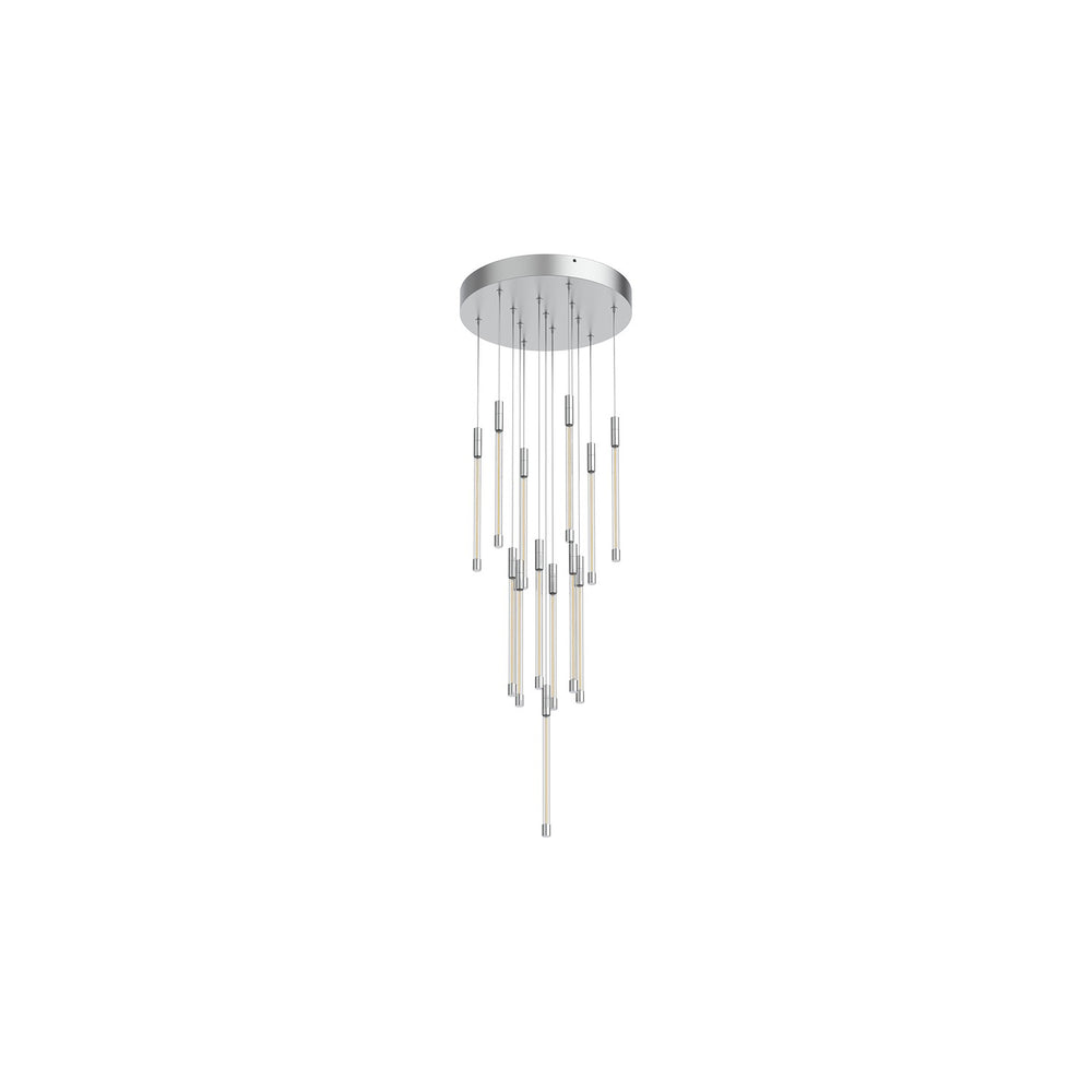 Kuzco Canada - LED Pendant - Motif - Chrome- Union Lighting Luminaires Decor