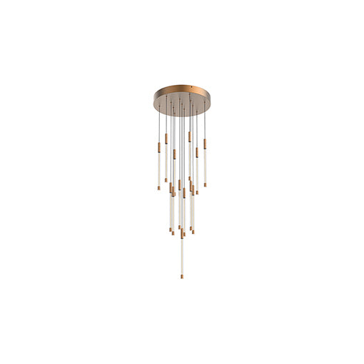 Kuzco Canada - LED Pendant - Motif - Brushed Gold- Union Lighting Luminaires Decor