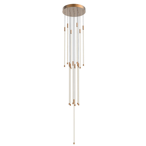 Kuzco Canada - LED Pendant - Motif - Brushed Gold- Union Lighting Luminaires Decor