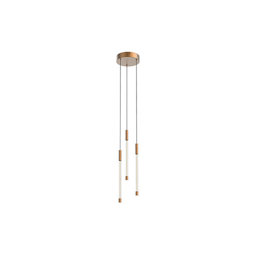 Kuzco Canada - LED Pendant - Motif - Brushed Gold- Union Lighting Luminaires Decor