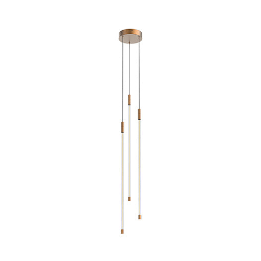 Kuzco Canada - LED Pendant - Motif - Brushed Gold- Union Lighting Luminaires Decor